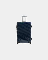 Valise rigide polycarbonate recyclé Tumi 19Degree 66 cm à personnaliser - Bleu Marine