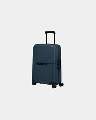 Valise rigide recyclée Samsonite Magnum 75 cm - Bleu Foncé