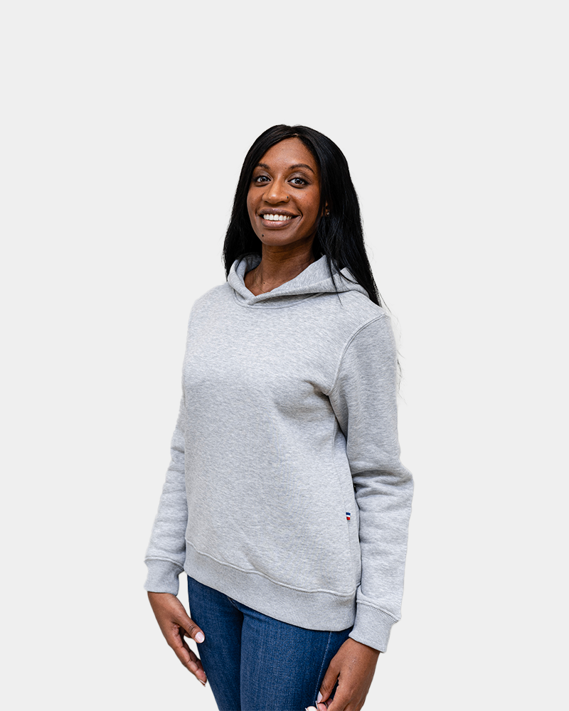 Sweat à capuche femme Made in France à personnaliser - 15