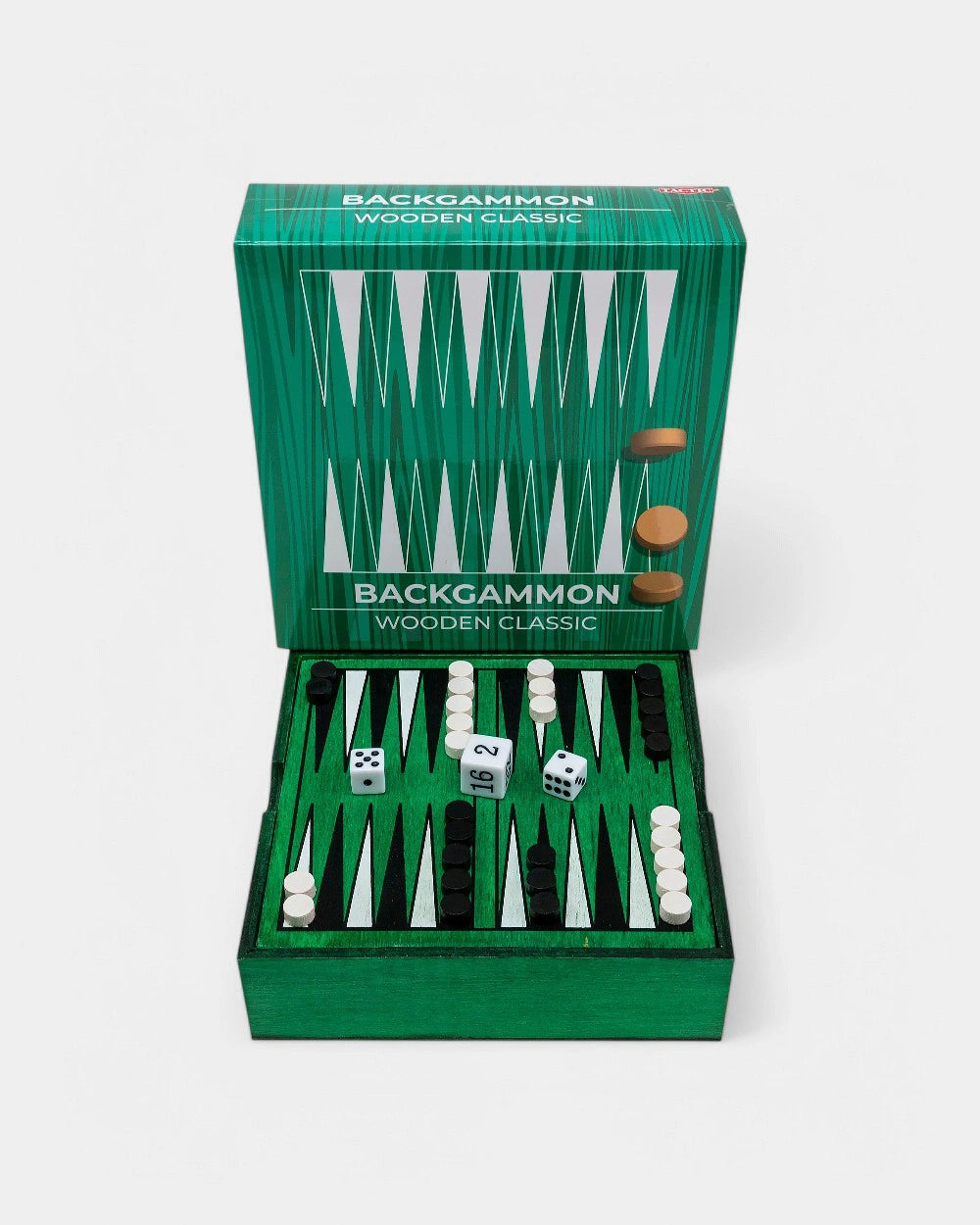 Backgammon en bois à personnaliser - 5