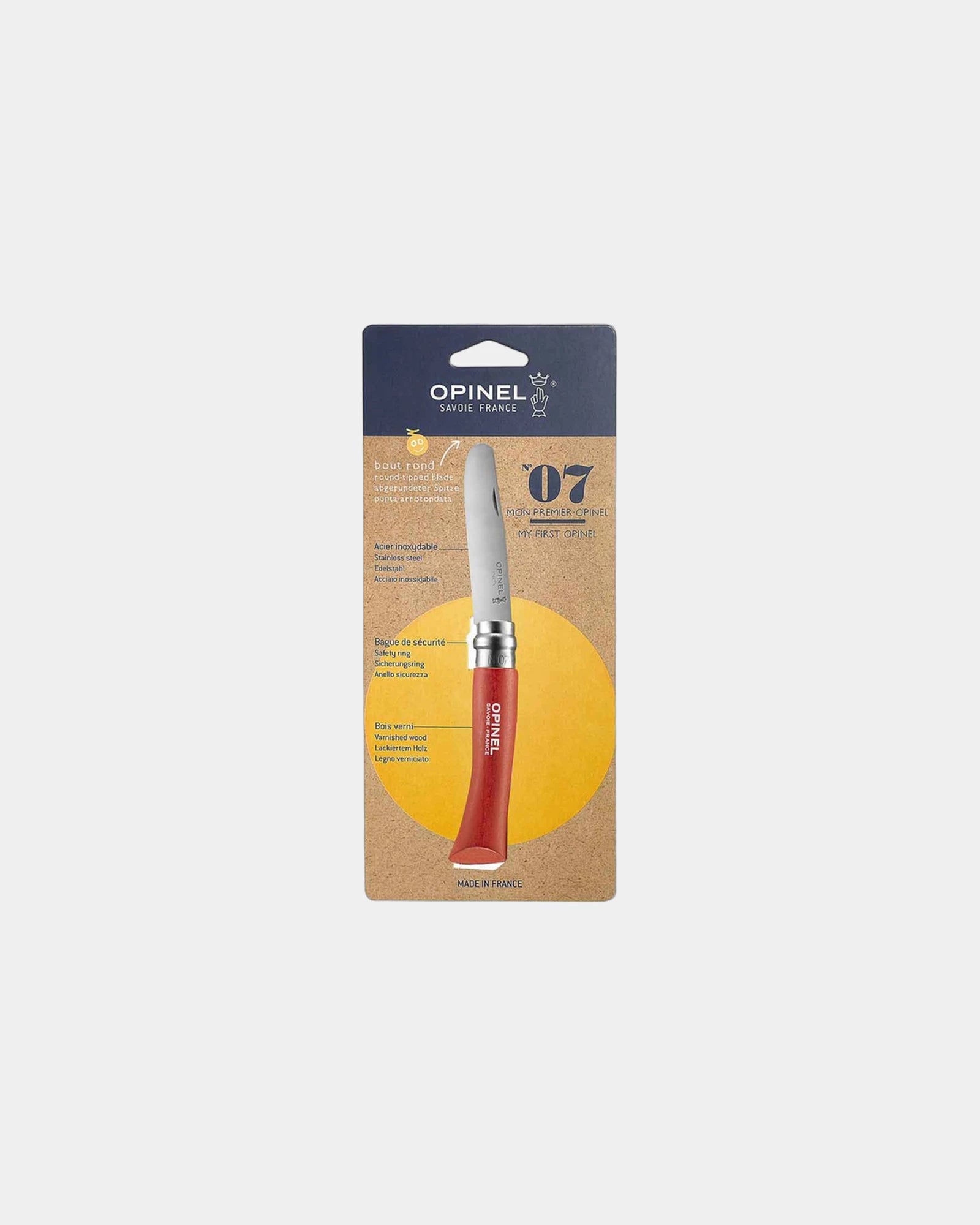 Couteau acier inoxydable Opinel Mon Premier à personnaliser - 9