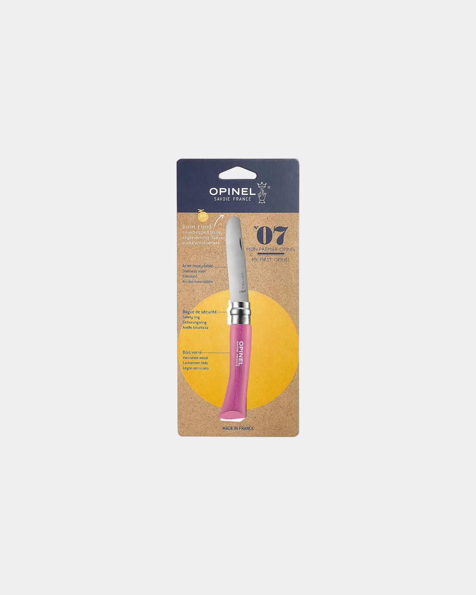 Couteau acier inoxydable Opinel Mon Premier à personnaliser - 11
