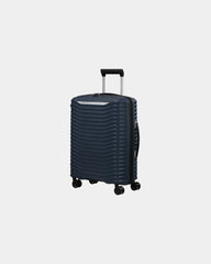 Valise rigide extensible Samsonite Upscape 55 cm à personnaliser - Bleu Foncé