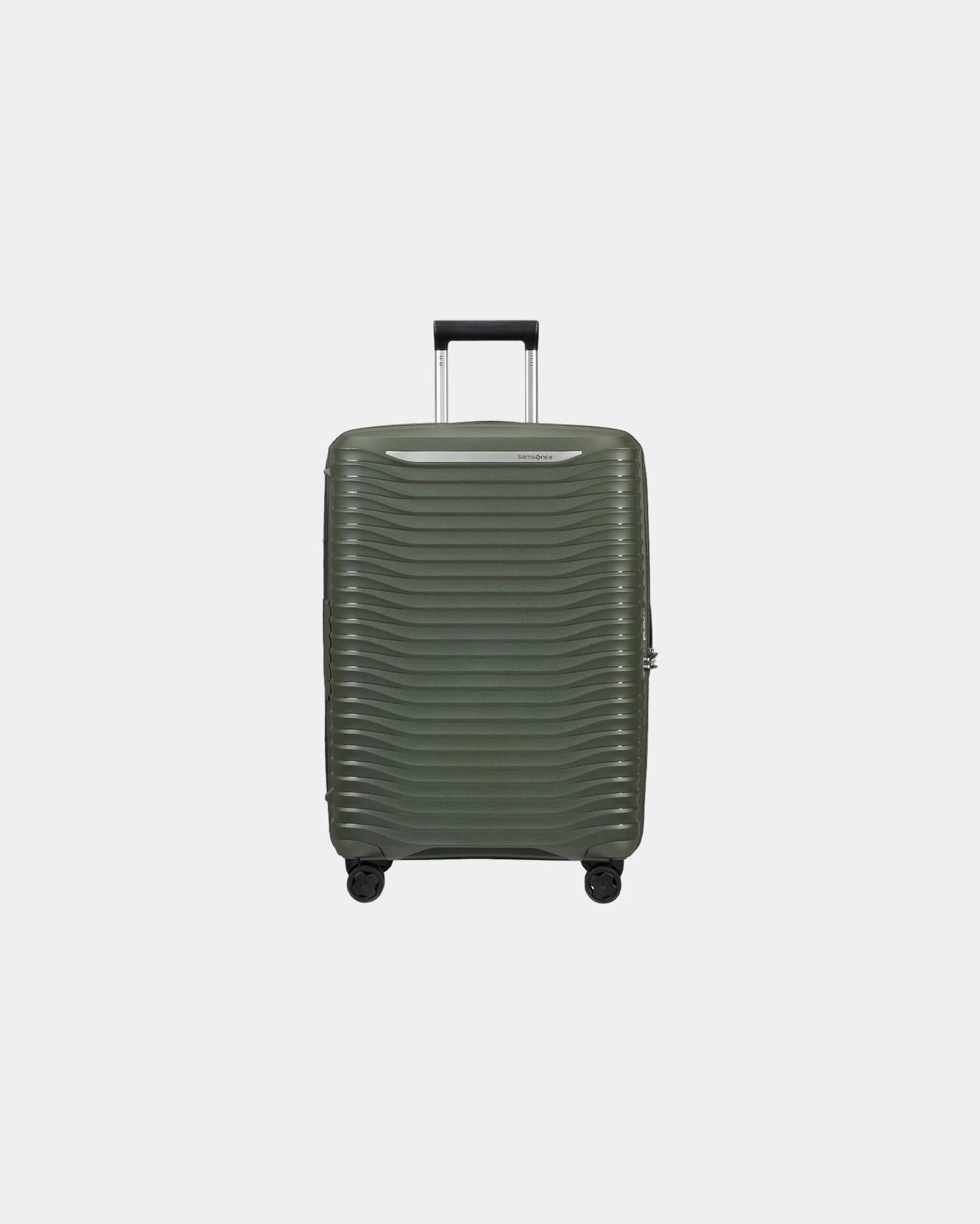 Valise rigide extensible Samsonite Upscape 75 cm à personnaliser - Vert Fougere
