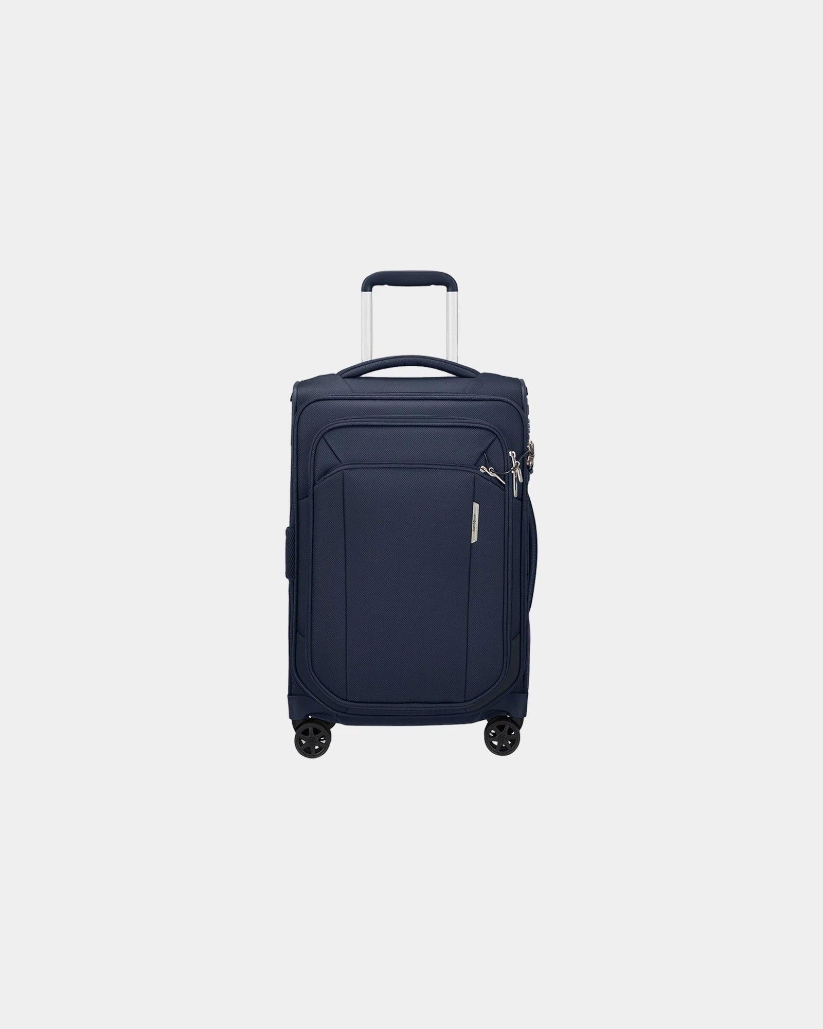 Valise souple recyclée Samsonite RESPARK 55 cm - Bleu Marine