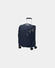 Valise à 4 roues recyclée Samsonite Respark 55 cm à personnaliser - Bleu Marine