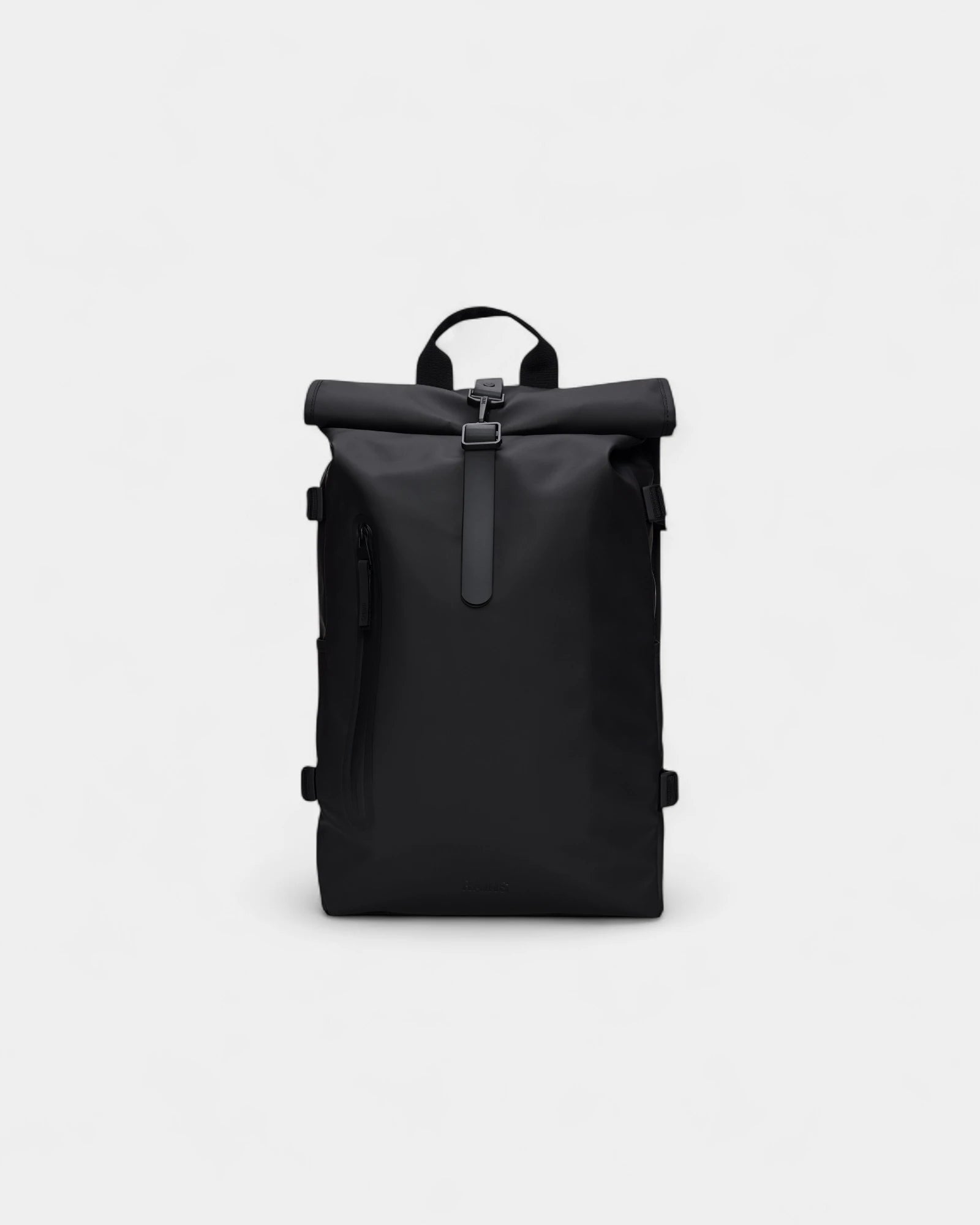 Sac à dos Rains Rolltop Rucksack Large à personnaliser - Black