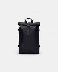 Sac à dos Rains Rolltop Rucksack Large à personnaliser - Black