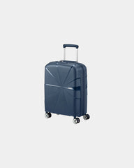 Valise rigide 55 cm American Tourister à personnaliser - Bleu Marine