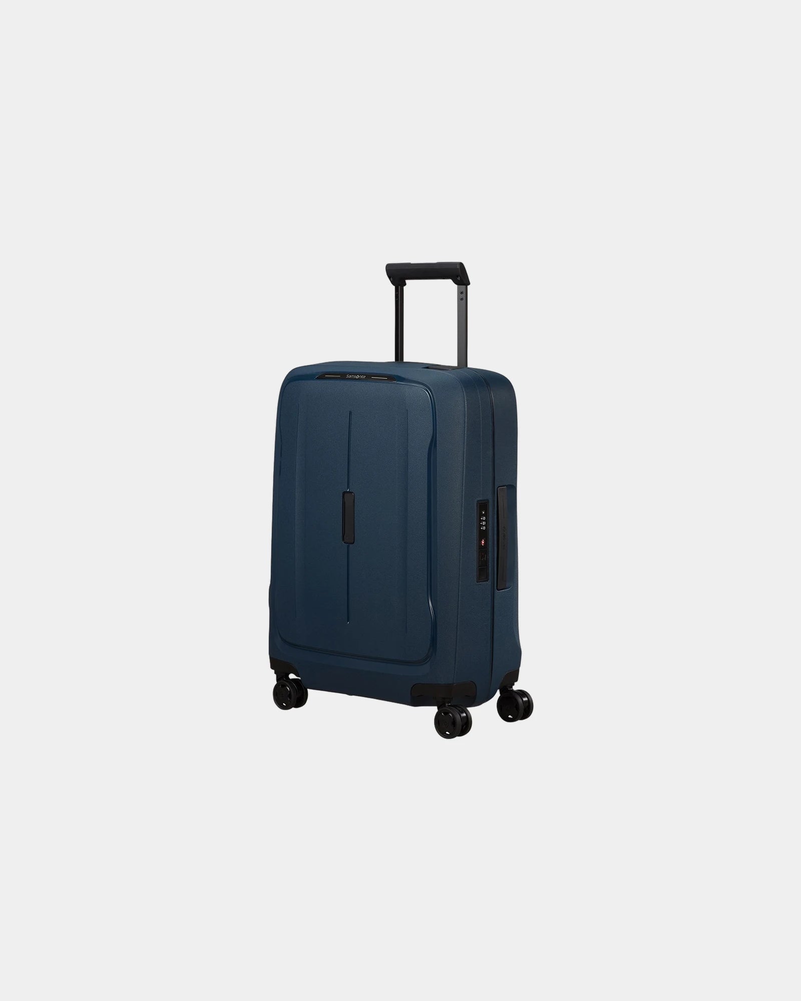 Valise 4 roues recyclée Samsonite Essens 55 cm - Bleu Marine