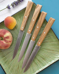 Coffret de 4 couteaux de table Opinel N°125 à personnaliser - 2