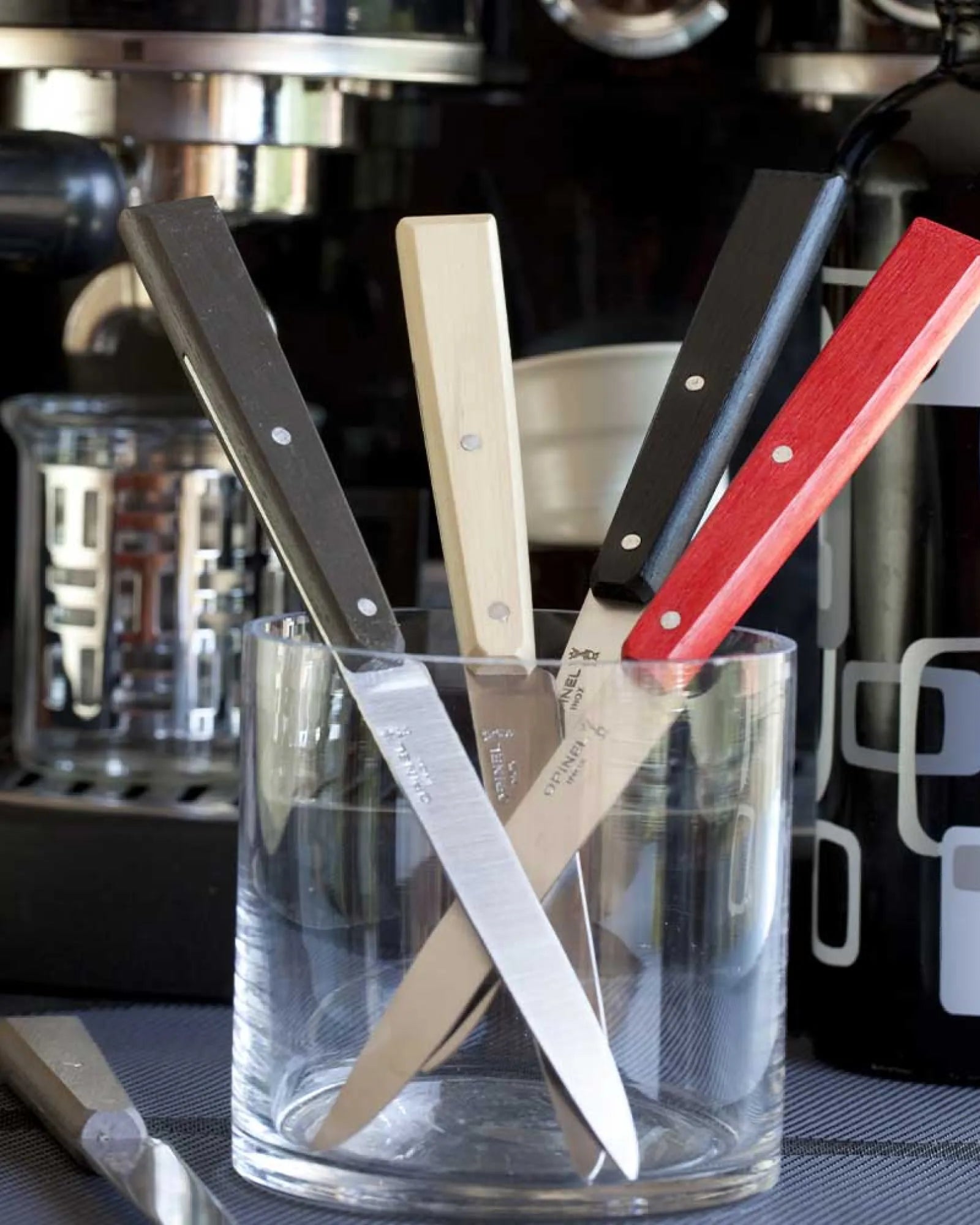 Coffret de 4 couteaux de table acier inox Opinel N°125 à personnaliser - 3