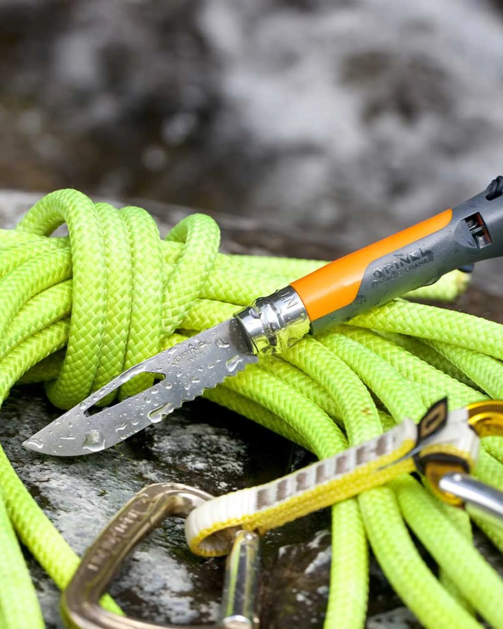 Couteau acier inoxydable Opinel N°08 Outdoor à personnaliser - 8