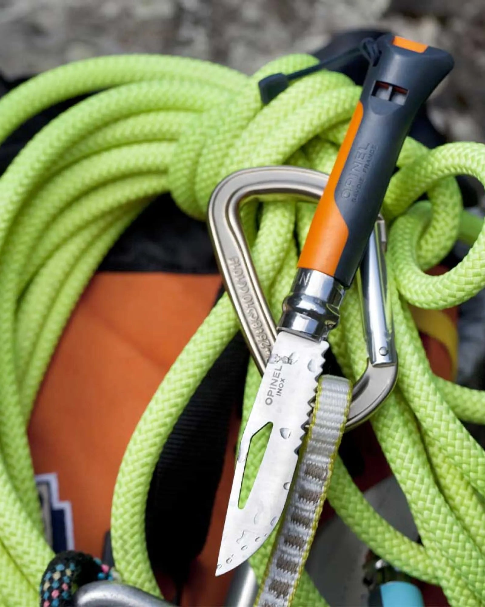 Couteau acier inoxydable Opinel N°08 Outdoor à personnaliser - 7