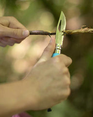Couteau acier inoxydable Opinel N°08 Outdoor à personnaliser - 5
