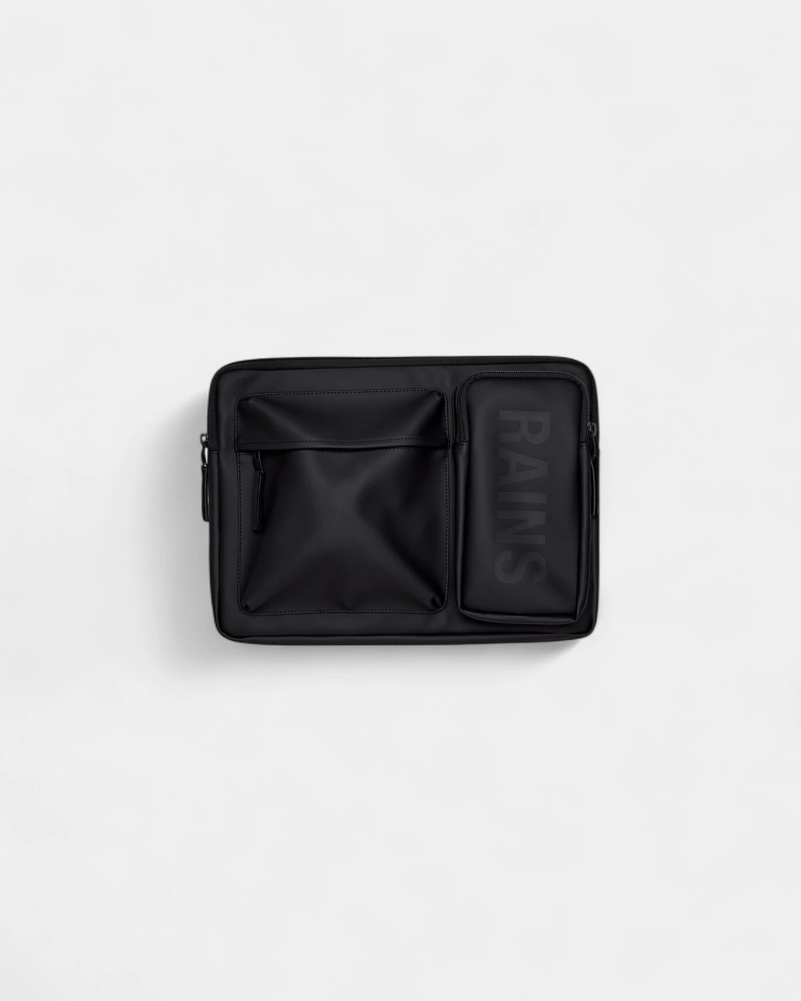 Housse ordinateur polyester Rains Texel 16" à personnaliser - Black