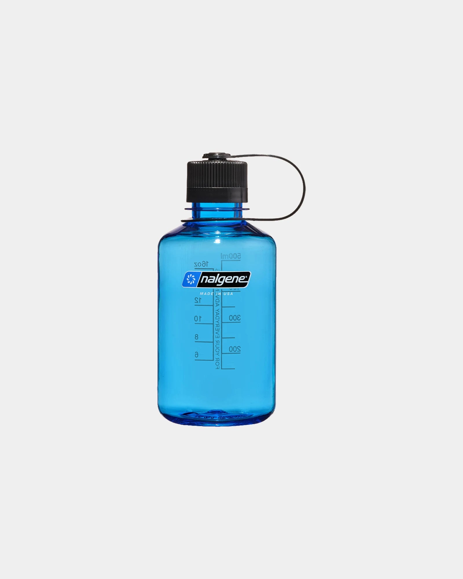 Gourde Tritan Renew Nalgene Sustain 0,5 L à personnaliser - Ardoise Avec Bouchon Noir