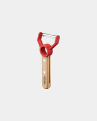 Eplucheur enfant acier inoxydable Opinel Le Petit Chef à personnaliser - Red