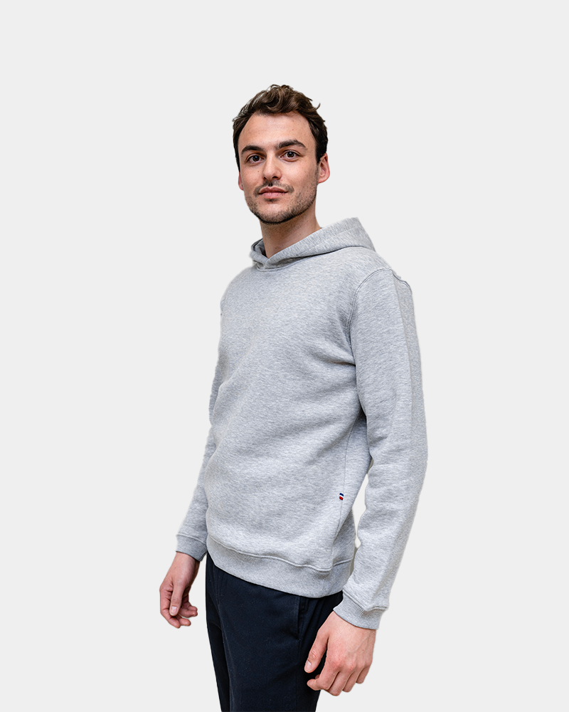 Sweat à capuche homme Made in France à personnaliser