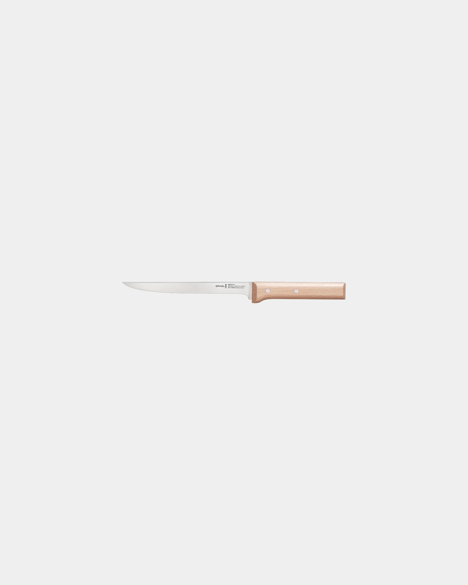 Couteau de cuisine acier inoxydable Opinel N°121 à personnaliser - Beige