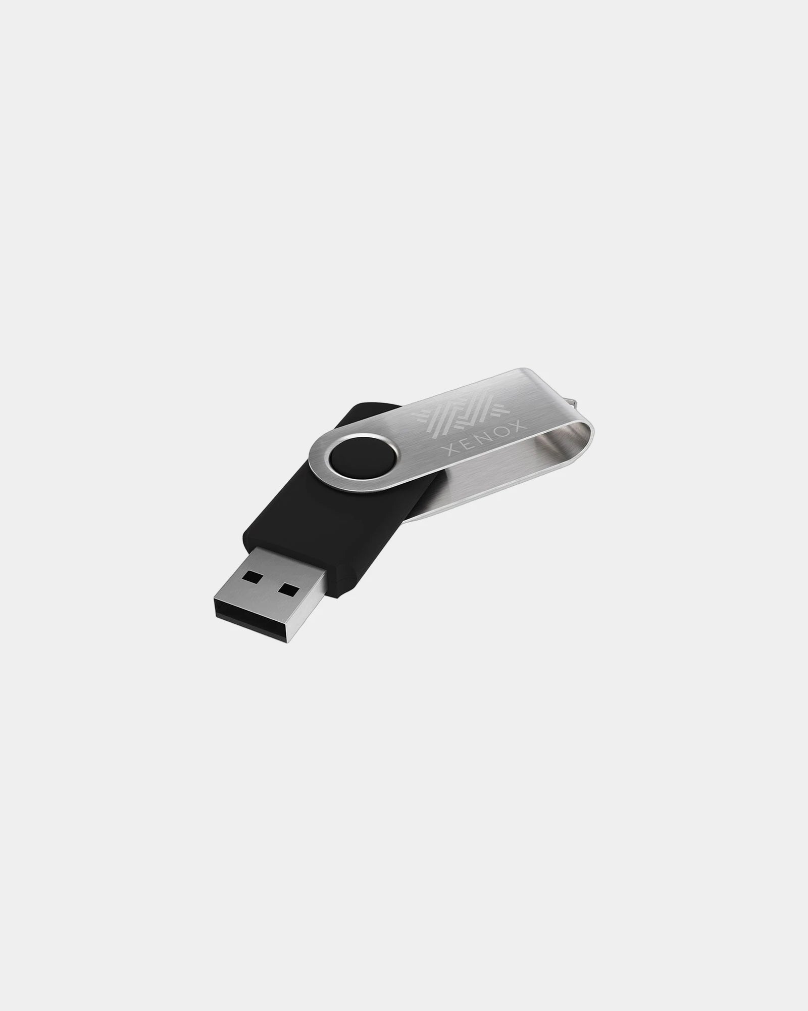 Clé USB Twister gravure laser 360° à personnaliser - 4