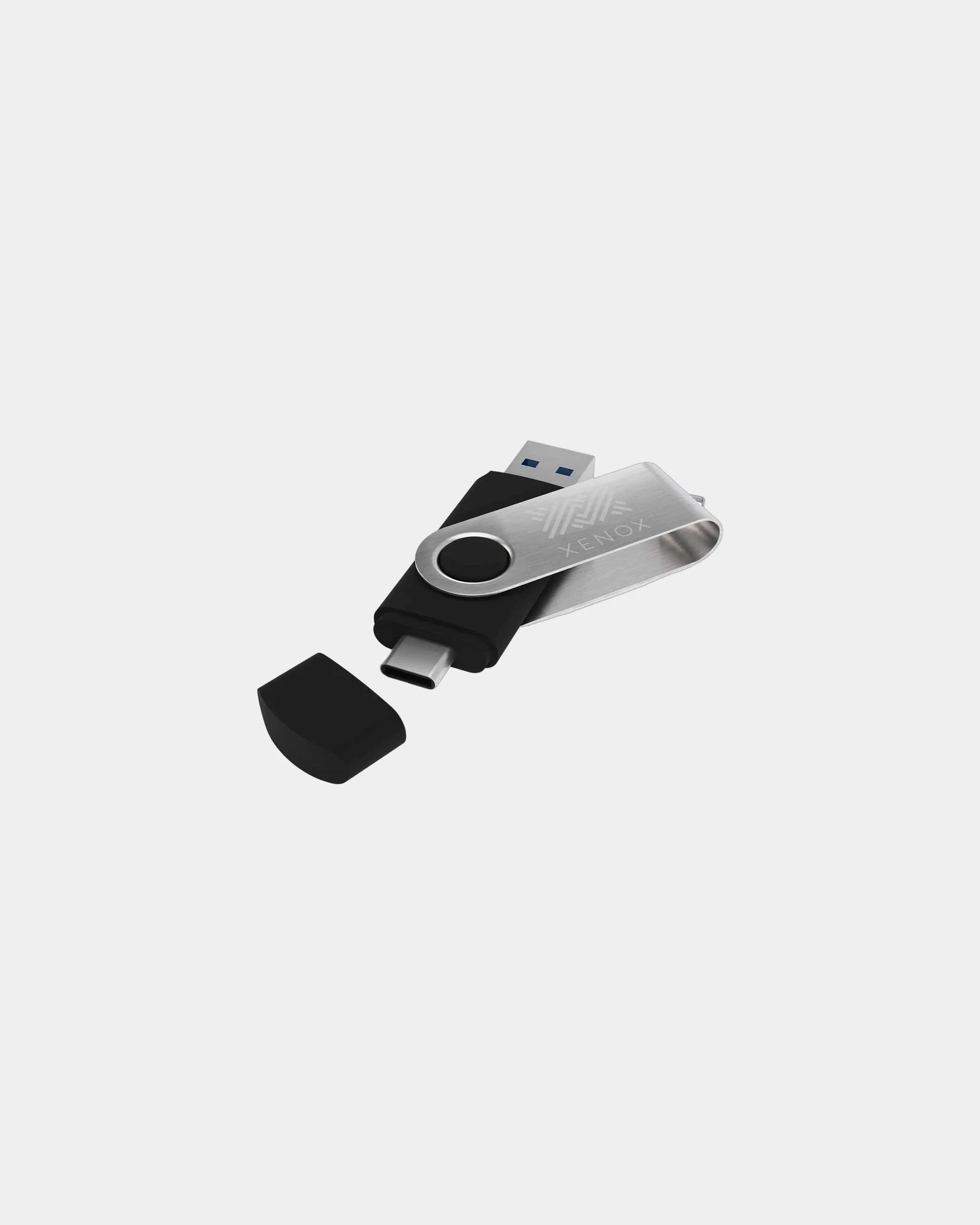 Clé USB Twister-C double connecteur à personnaliser - 3
