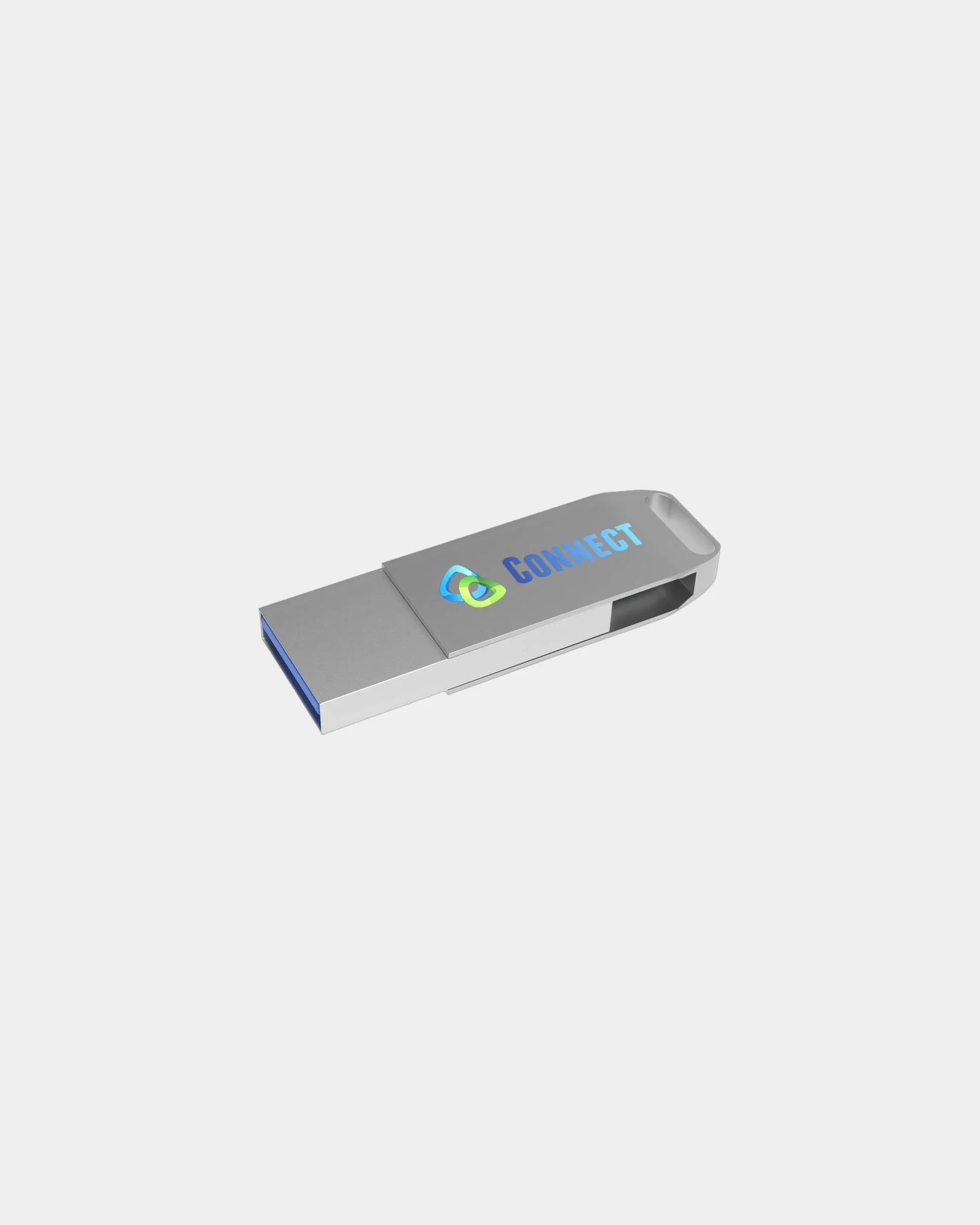 Clé USB Dual Twister-C 3.0 métal à personnaliser - 2