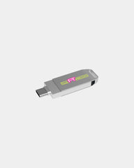 Clé USB Dual Twister-C 3.0 métal à personnaliser - 4