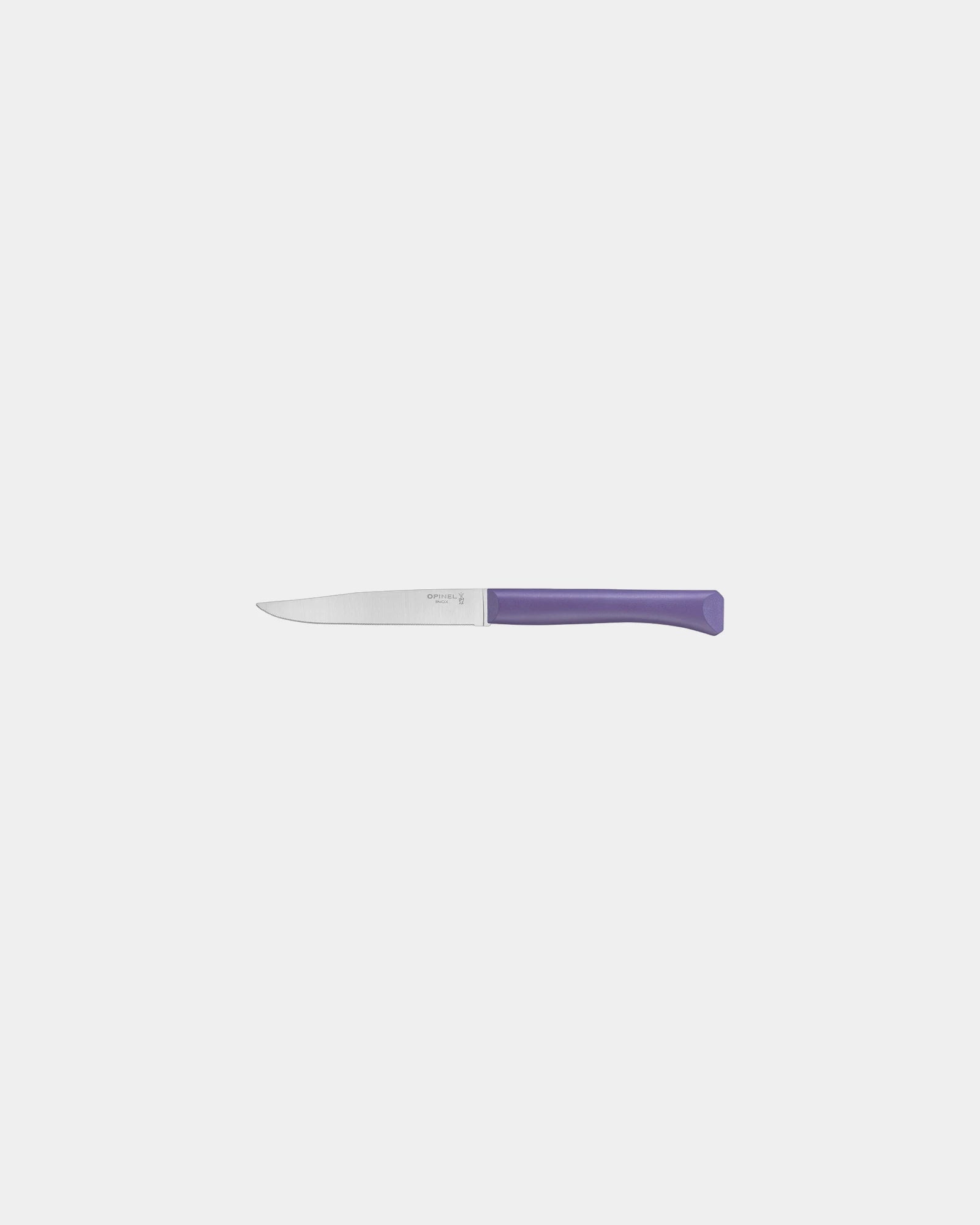 Couteau de table acier inoxydable Opinel Bon Appétit à personnaliser - Purple