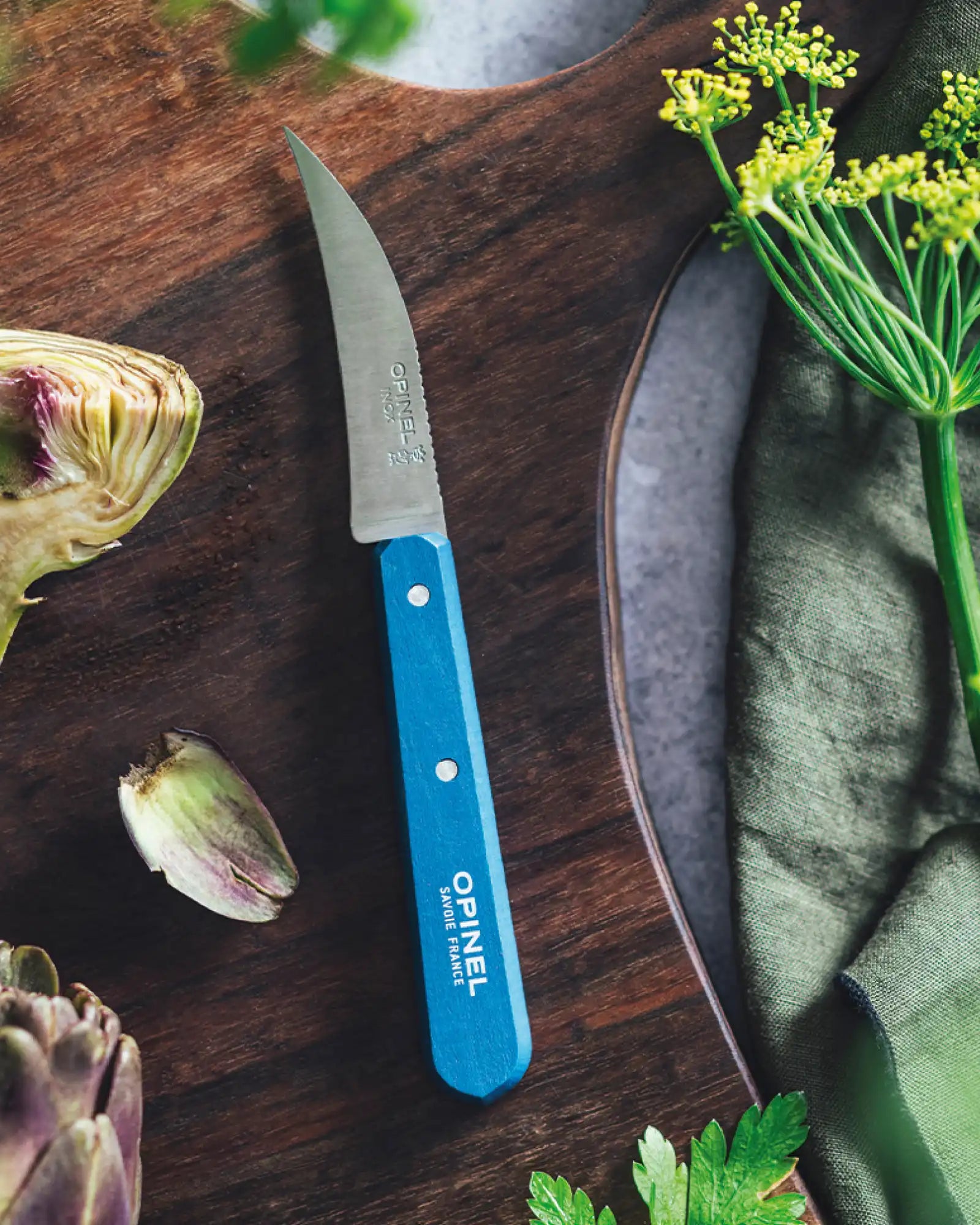 Couteau à légumes inox Opinel N°114 à personnaliser - 10