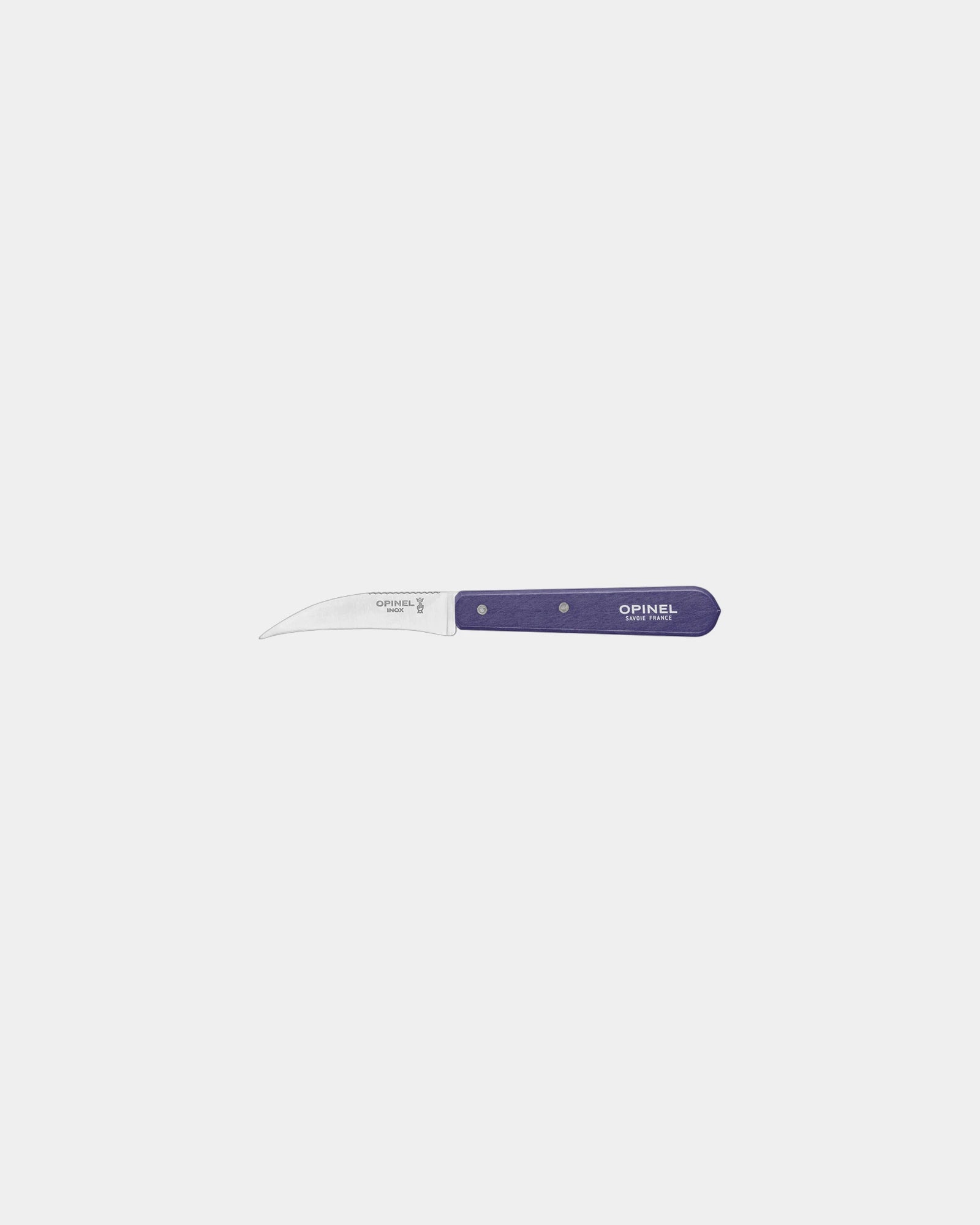 Couteau à légumes inox Opinel N°114 à personnaliser - Purple