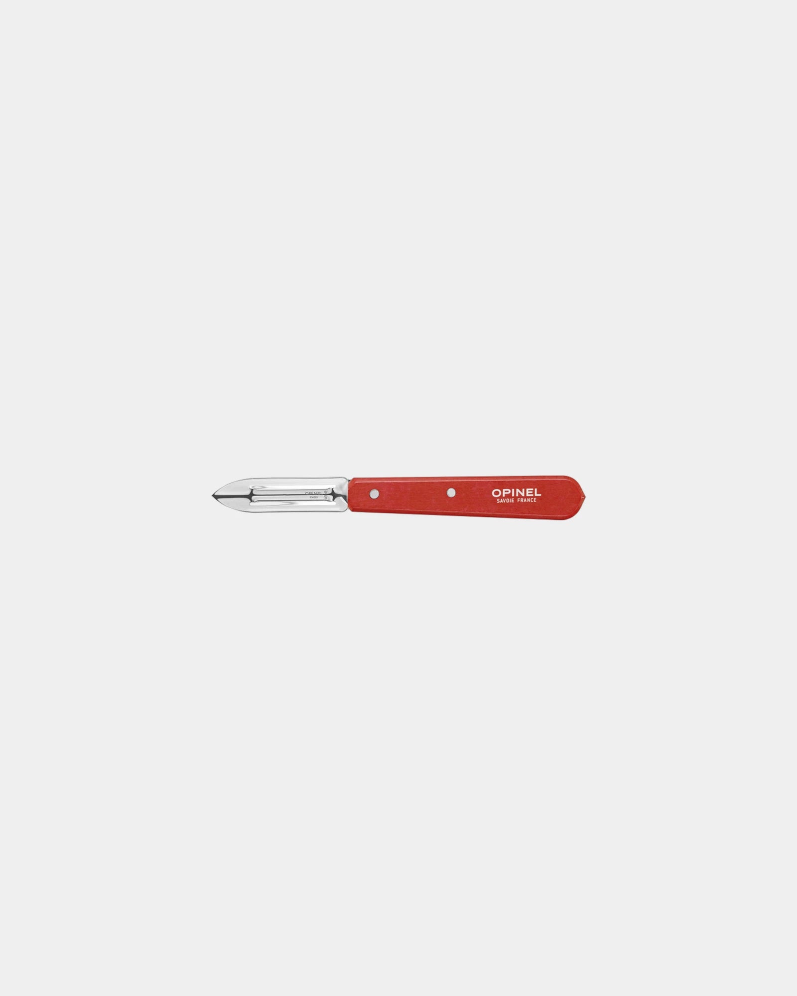 Eplucheur acier inox Opinel N°115 à personnaliser - Red