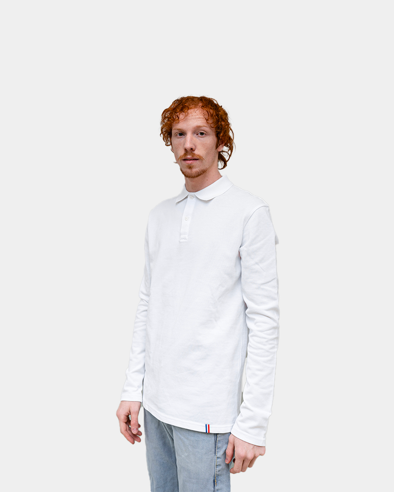 Polo Homme manche longue à personnaliser - 9