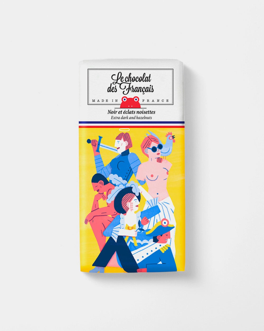 Tablette de chocolat noir et noisettes à personnaliser