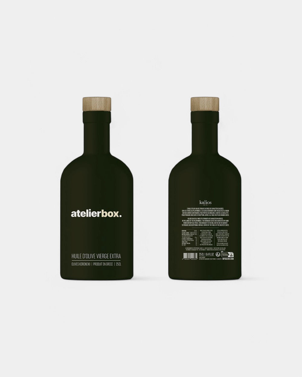 Bouteille d'huile d'olive extra vierge à personnaliser - 1