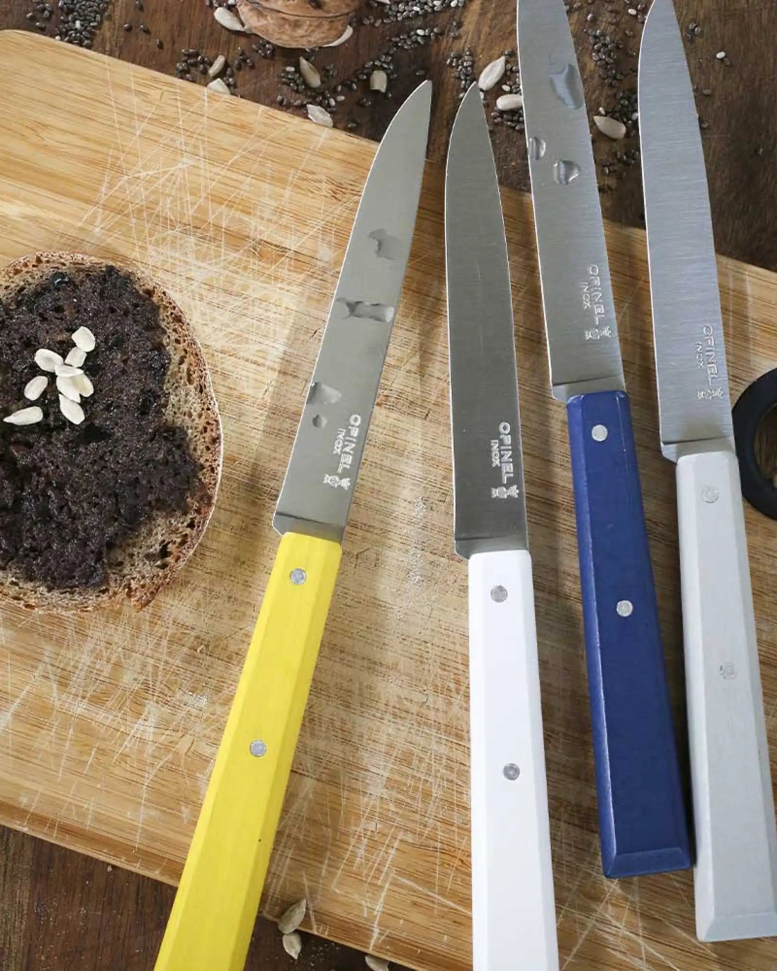 Coffret de 4 couteaux de table Opinel à personnaliser - 3