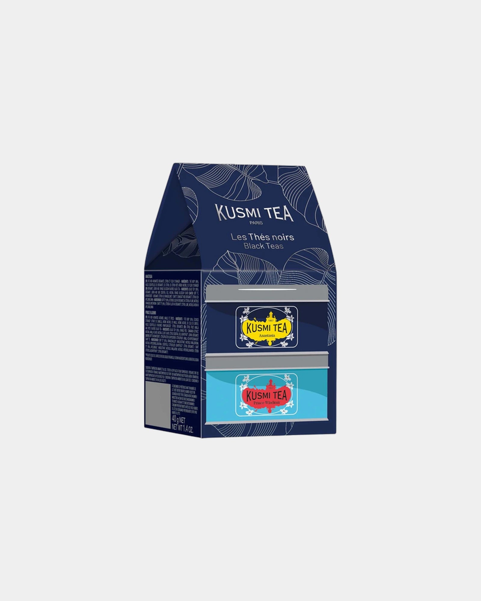 Coffret 2 miniatures bio Kusmi Tea à personnaliser - 1