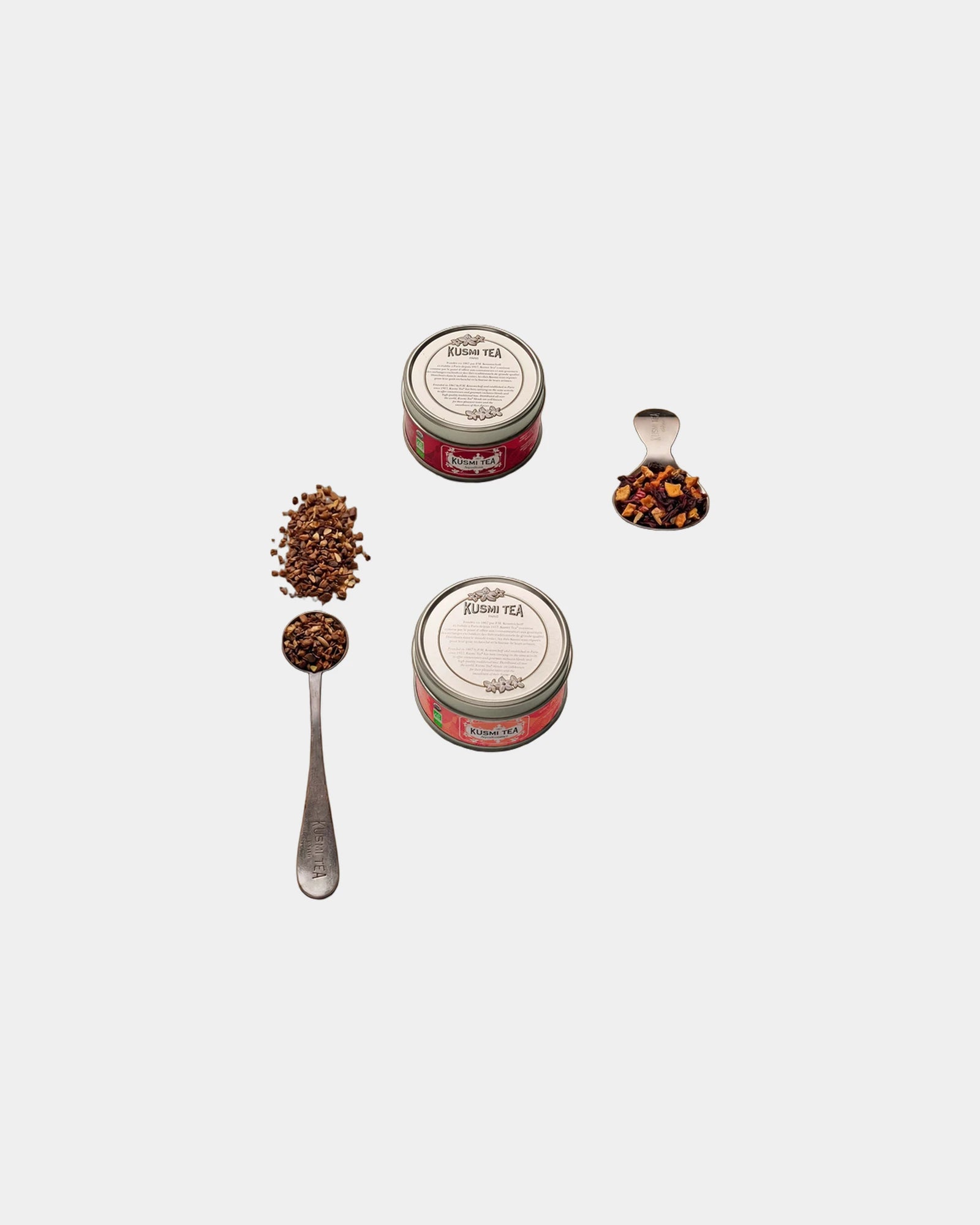 Coffret 2 miniatures bio Kusmi Tea à personnaliser - 2