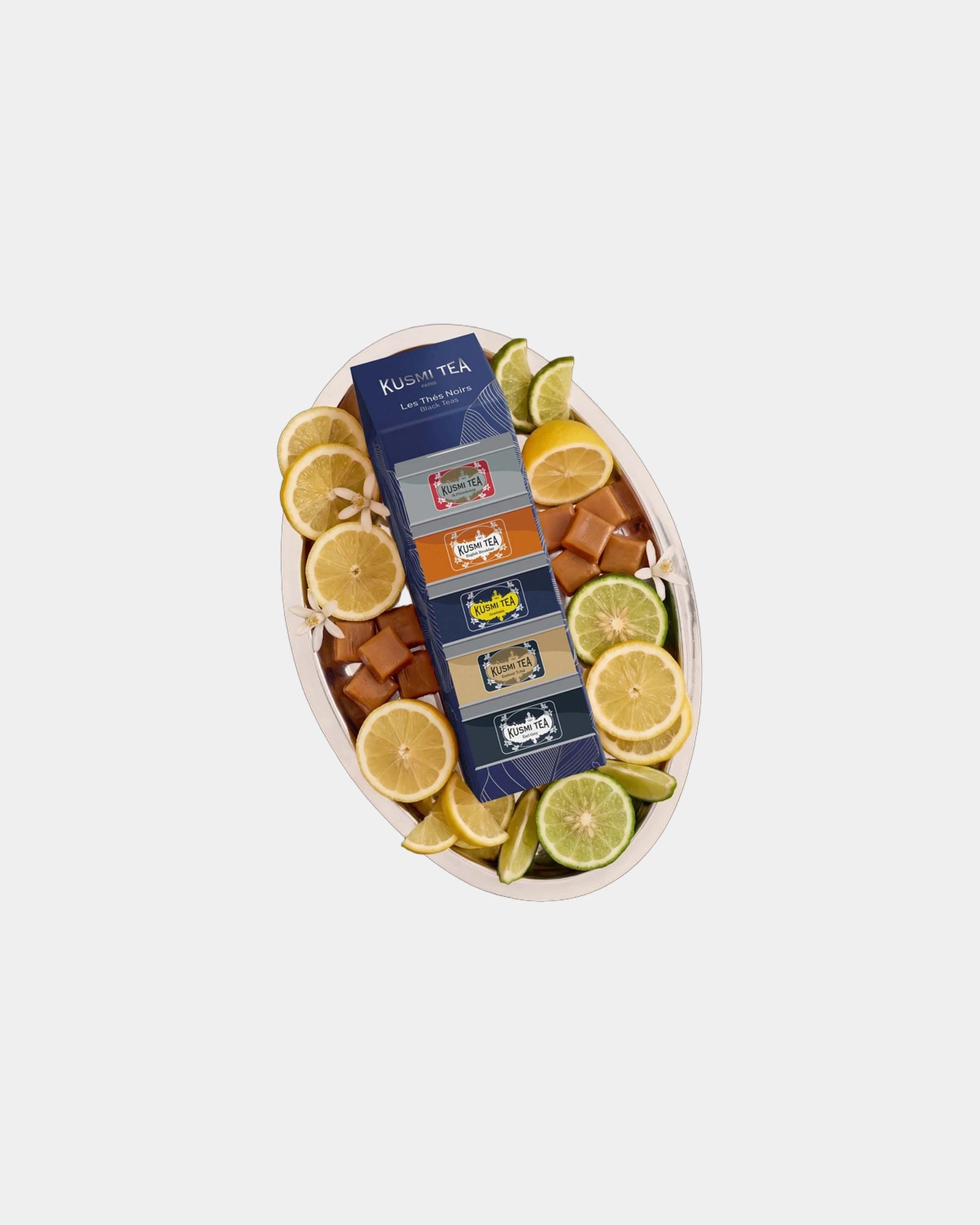Thés noirs bio assortiment 5 boîtes métal Kusmi Tea à personnaliser - 2