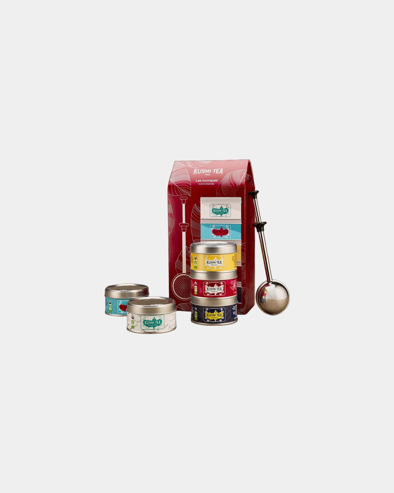 Coffret 5 boîtes bio Kusmi Tea à personnaliser - 2