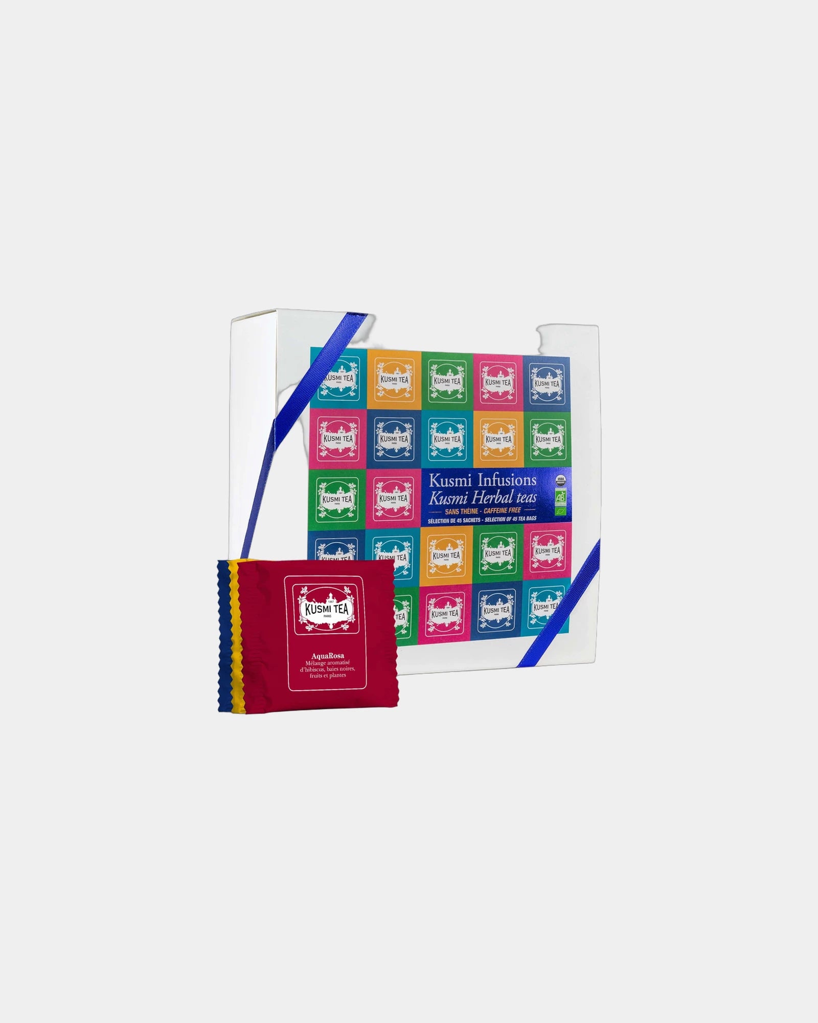 Coffret 45 sachets enveloppés Kusmi Tea à personnaliser - Non Renseigné