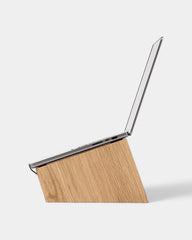 Support d'ordinateur en bois personnalisable - 3