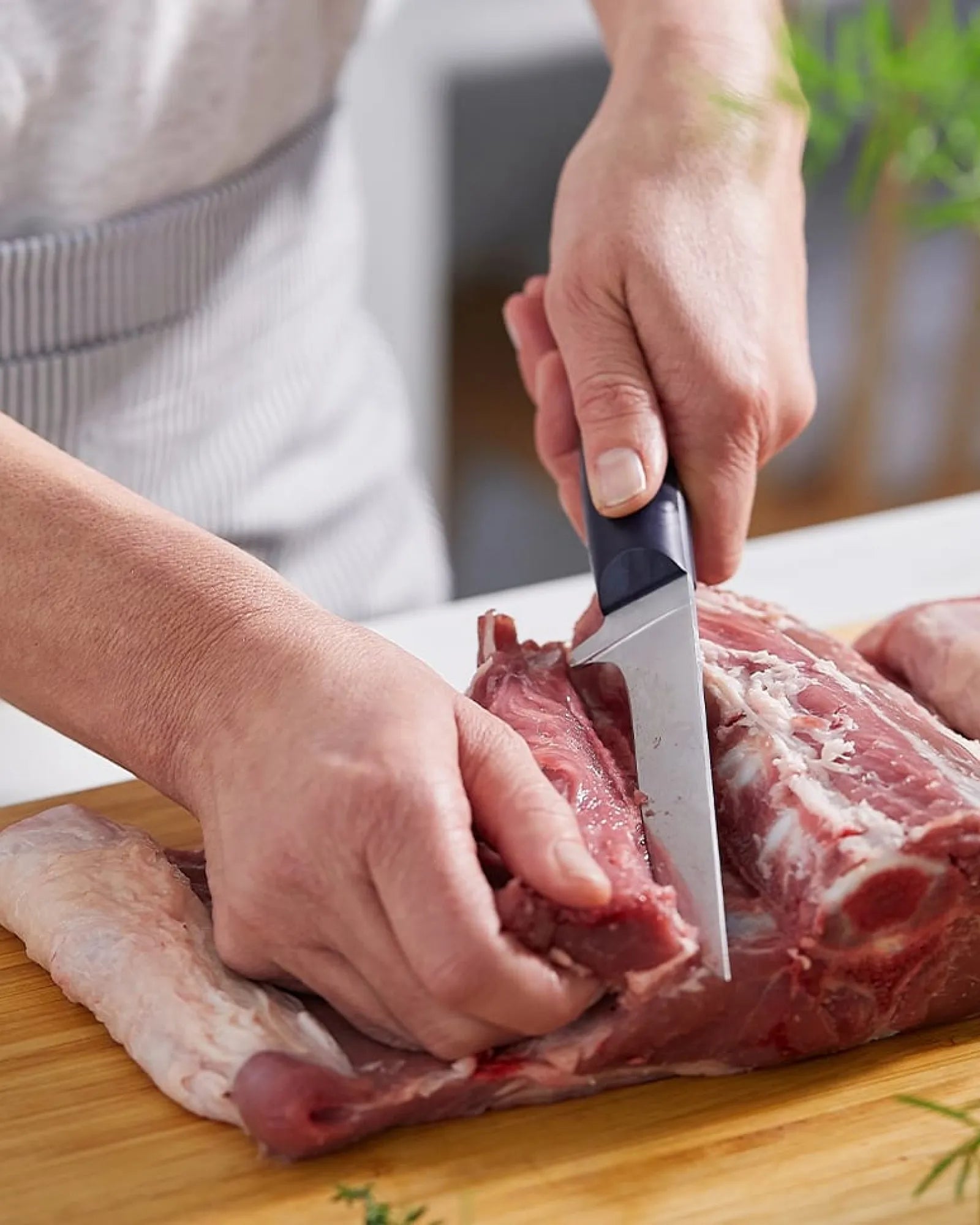 Couteau de cuisine inox Opinel N°222 Viande & Volaille à personnaliser - 5