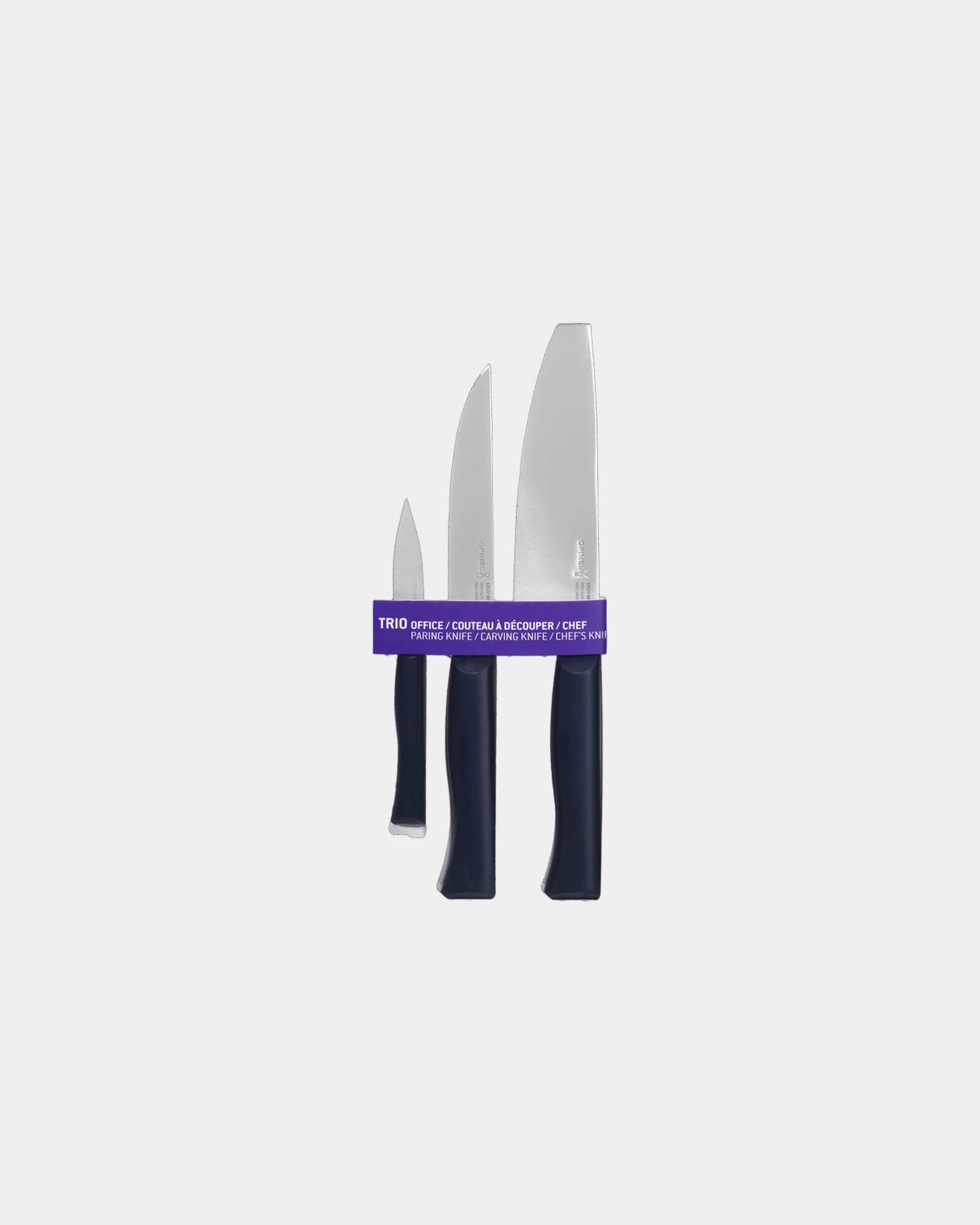 Coffret Trio Intempora Opinel à personnaliser - Navy