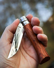 Couteau personnalisable N°08 Luxe Padouk Opinel à personnaliser - 5