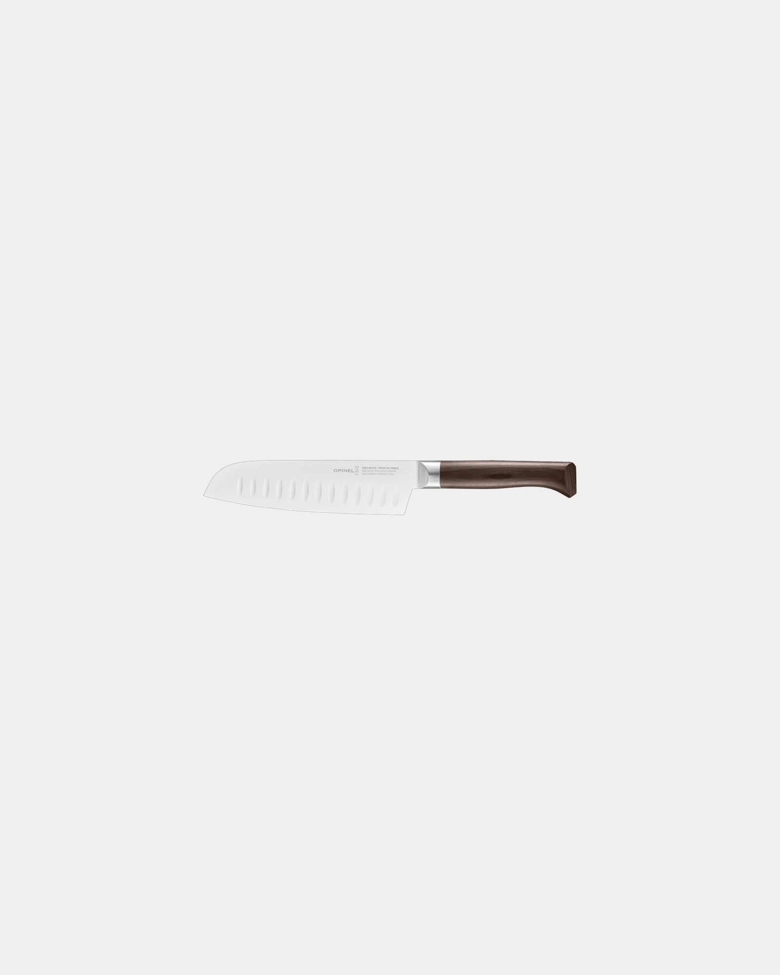 Couteau de cuisine Opinel Santoku à personnaliser - Brown