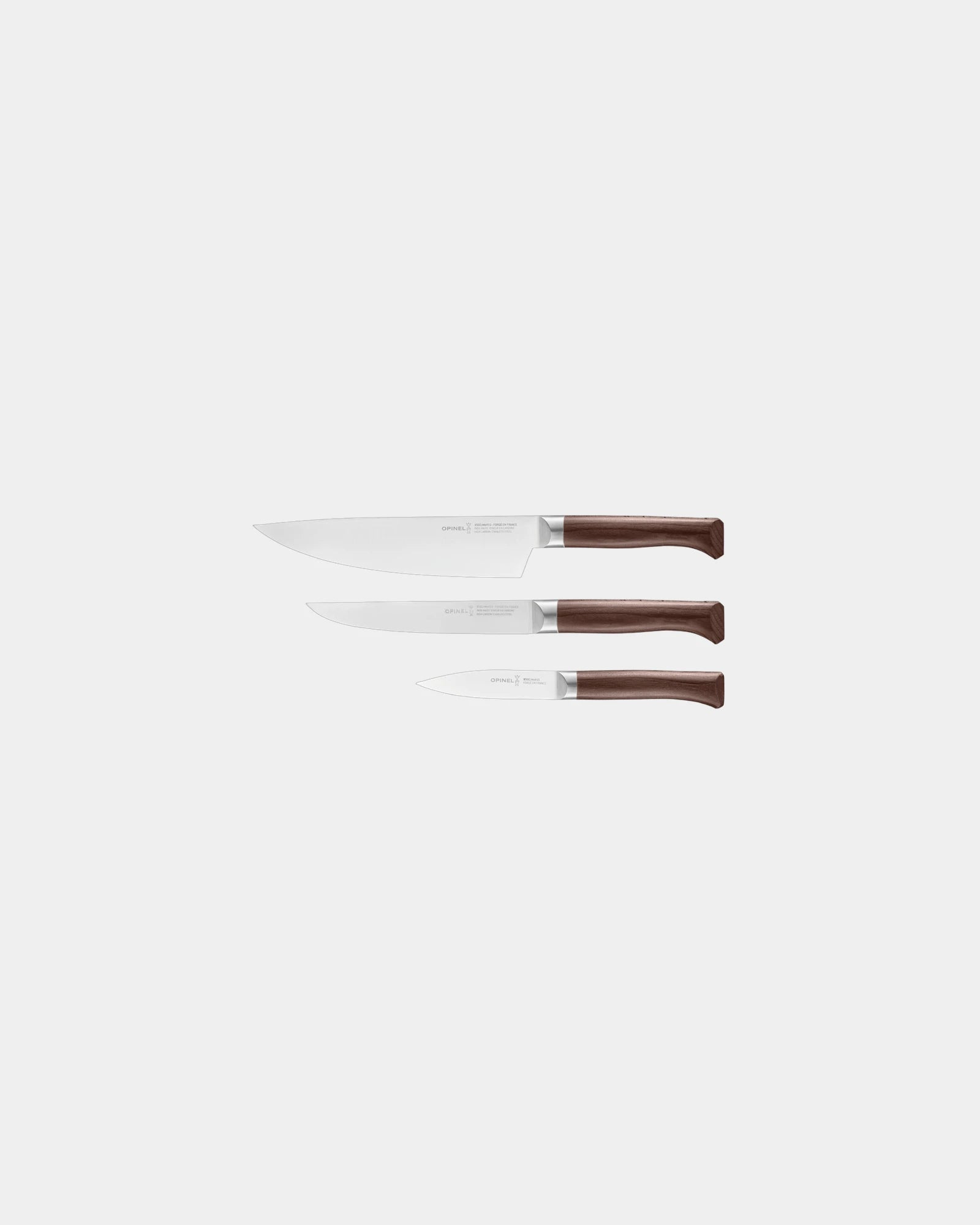 Set de couteaux de cuisine professionnels Opinel à personnaliser - Brown