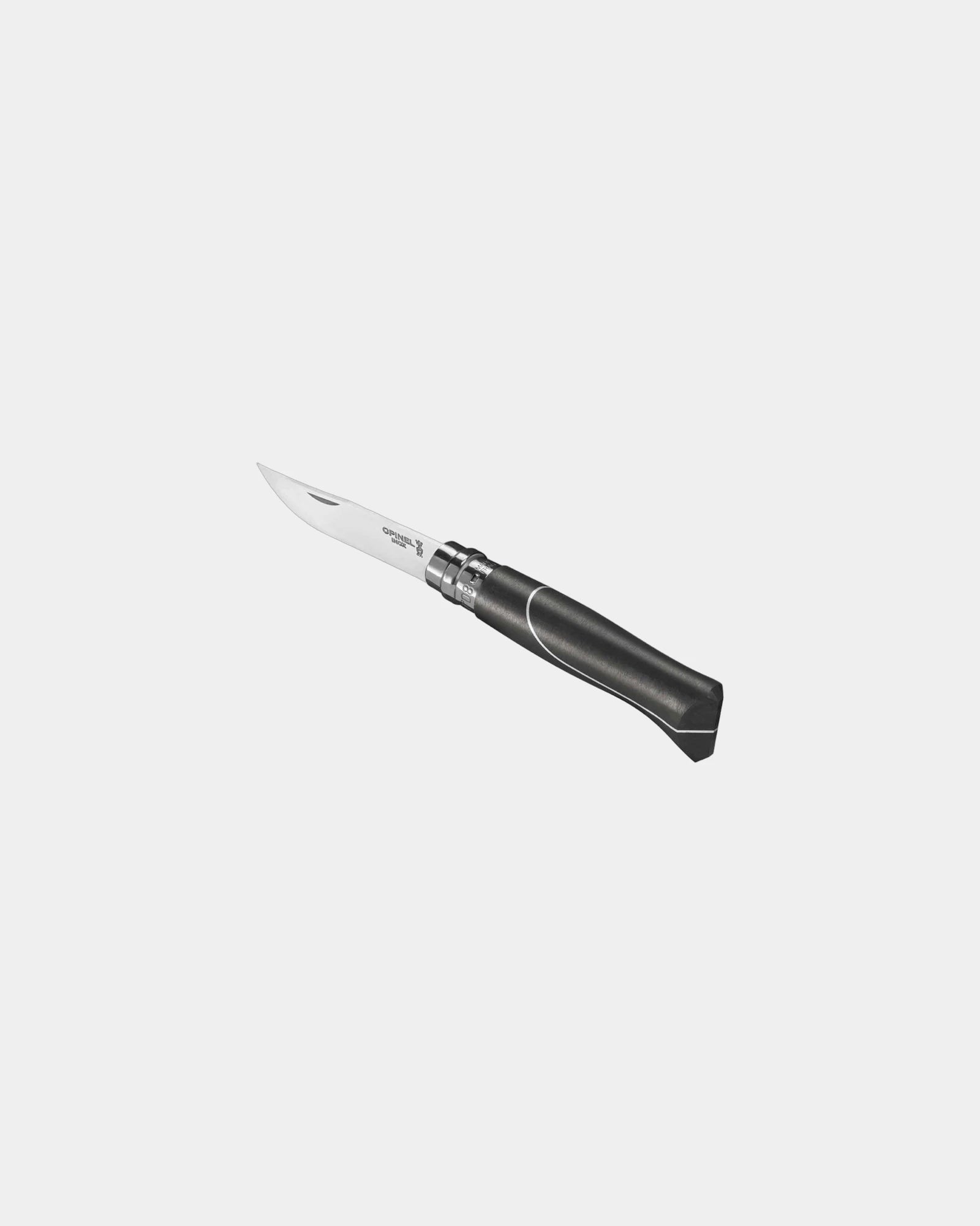 Couteau acier inoxydable Opinel N°08 Ellipse à personnaliser - 1