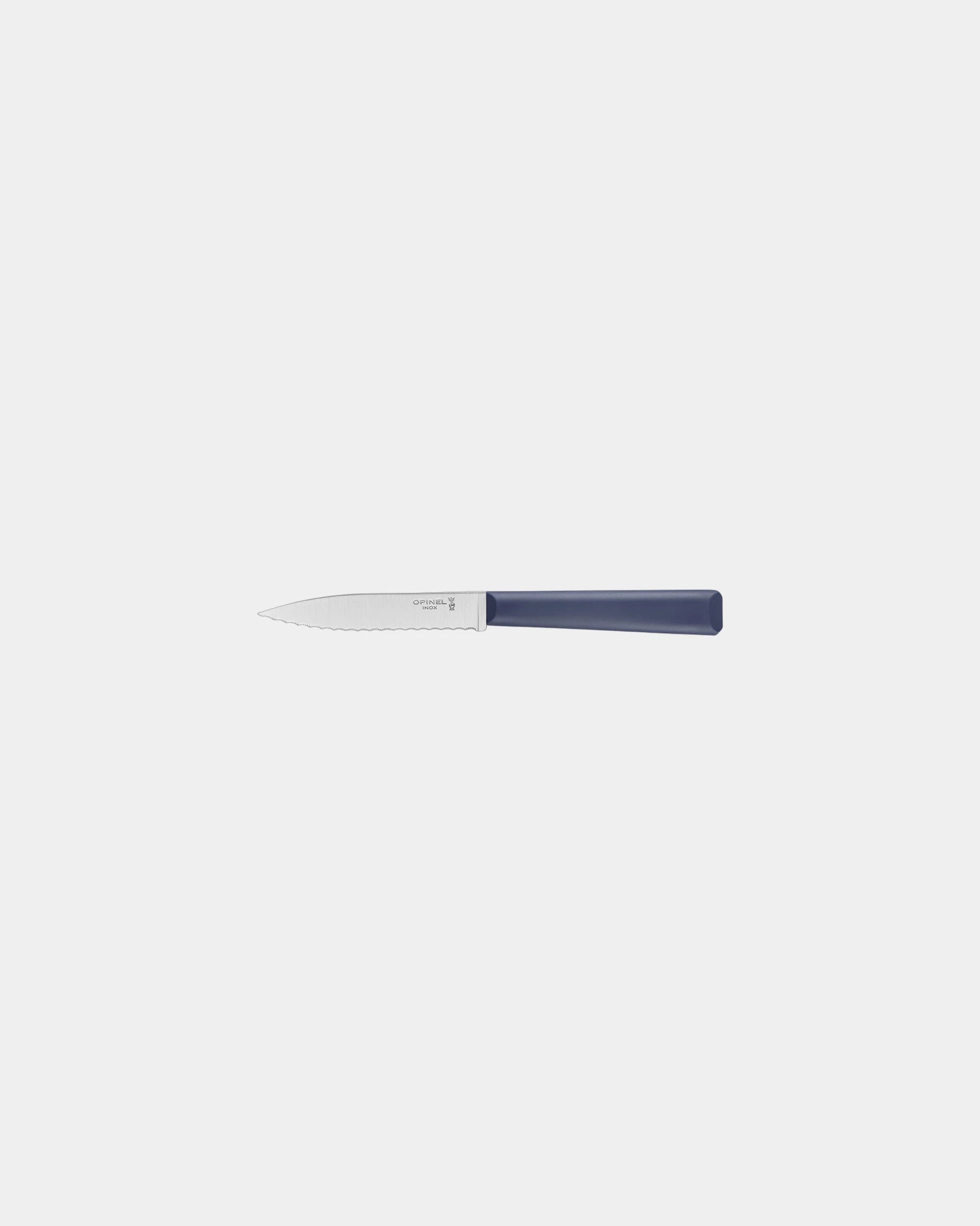 Couteau cranté acier inoxydable Opinel N°313 à personnaliser - Blue