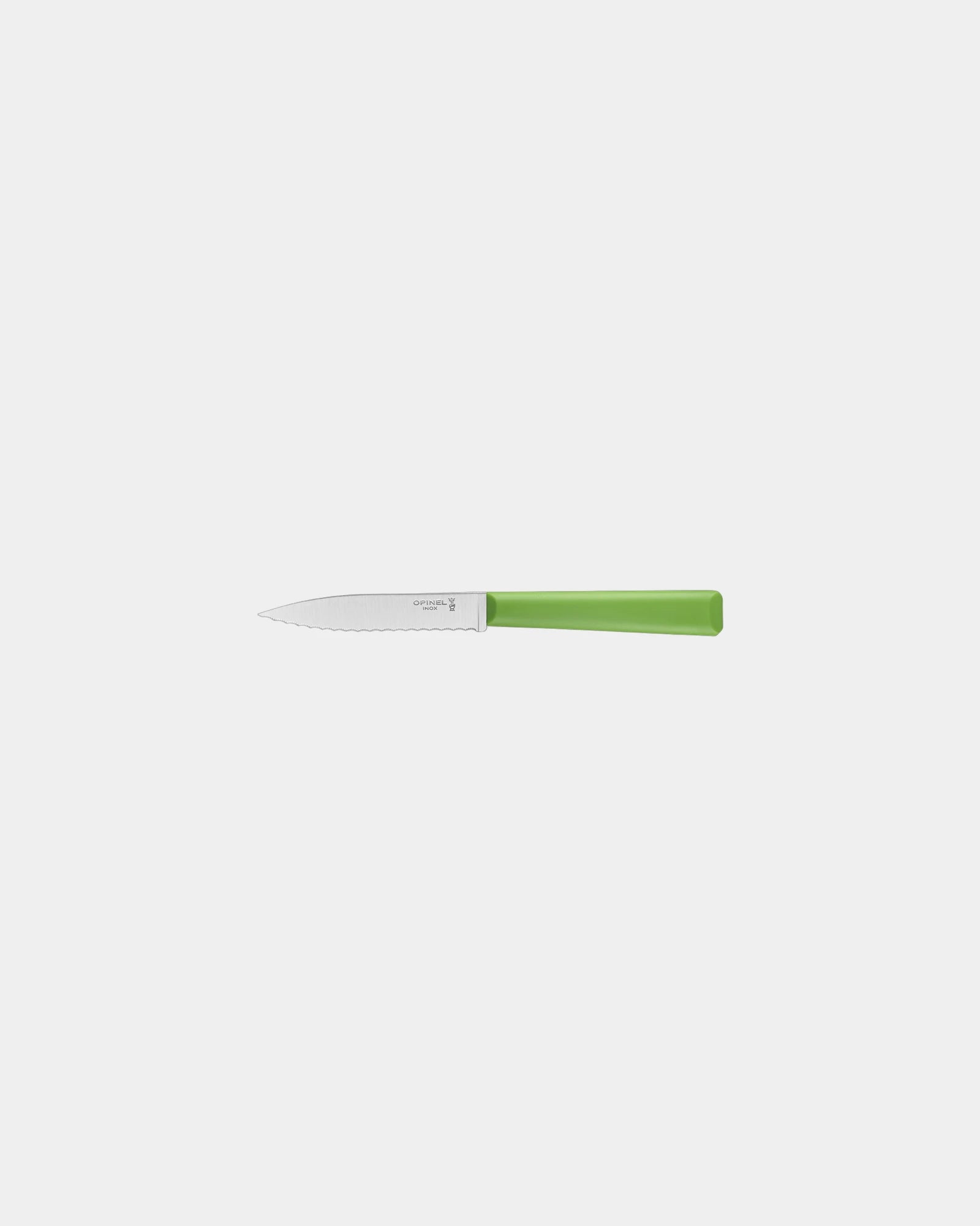 Couteau cranté acier inoxydable Opinel N°313 à personnaliser - Green